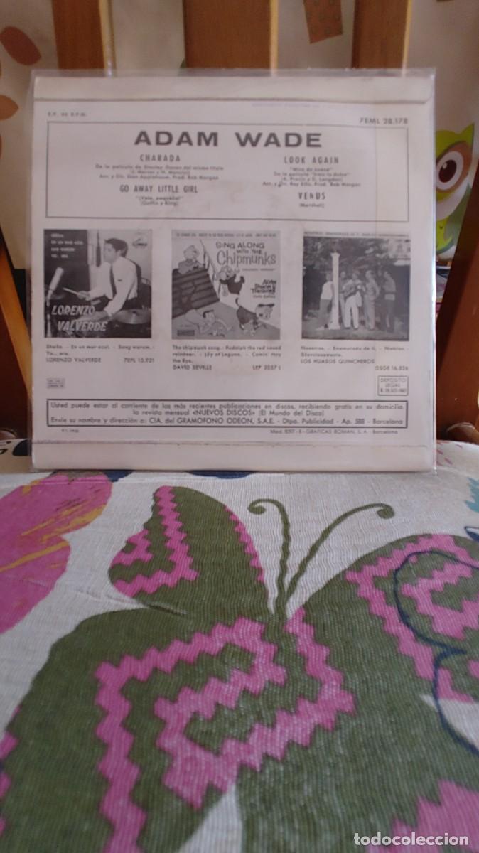 Discos de vinilo: ADAM WADE-EP CHARADA +3-NUEVO - Foto 2