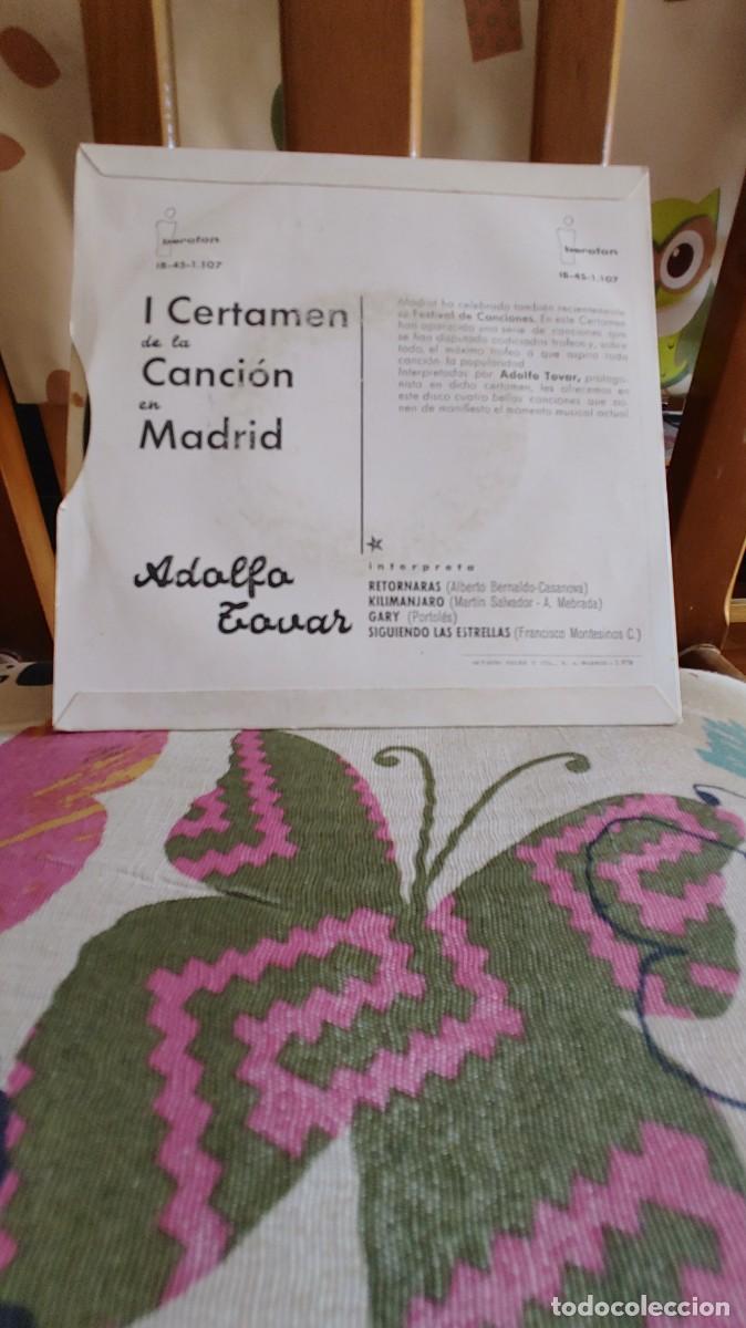 Discos de vinilo: ADOLFO TOVAR-EP RETORNARAS +3 - Foto 2