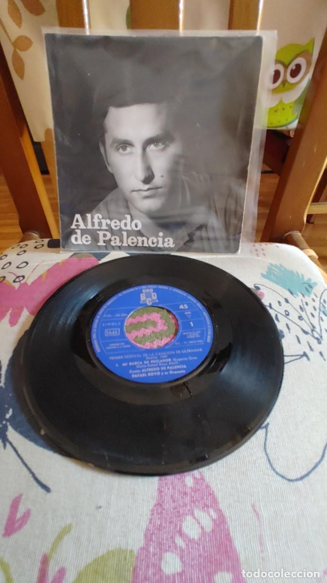 Discos de vinilo: ALFREDO PALENCIA-SINGLE MI BARCA DE PESCADOR