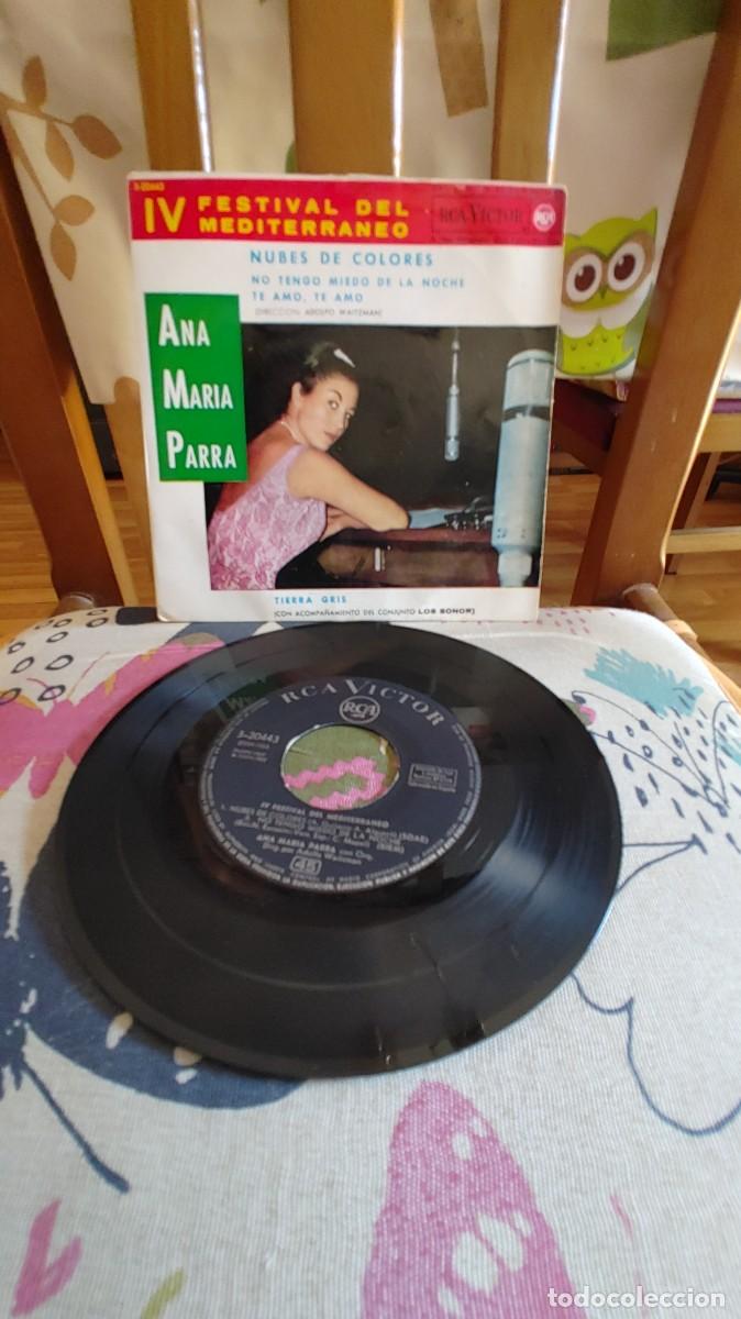 Discos de vinilo: ANA MARIA PARRA-EP NUBES DE COLORES +3