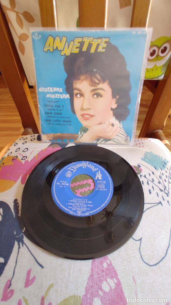 Discos de vinilo: ANNETTE-EP GUITARRA SOLITARIA +3