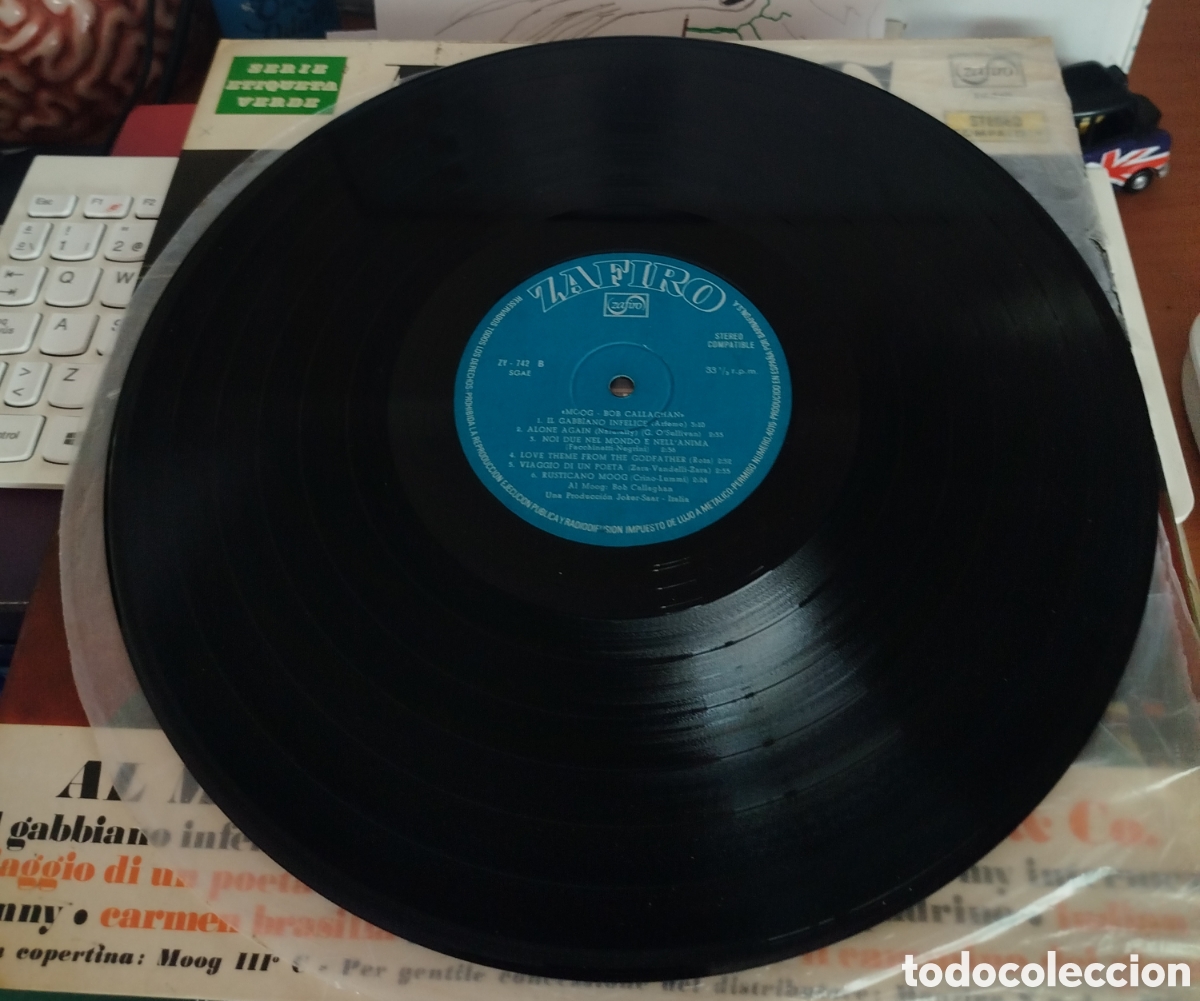 Discos de vinilo: Bob Callaghan &ndash; Moog - Al Moog: Bob Callaghan & Co - Foto 2