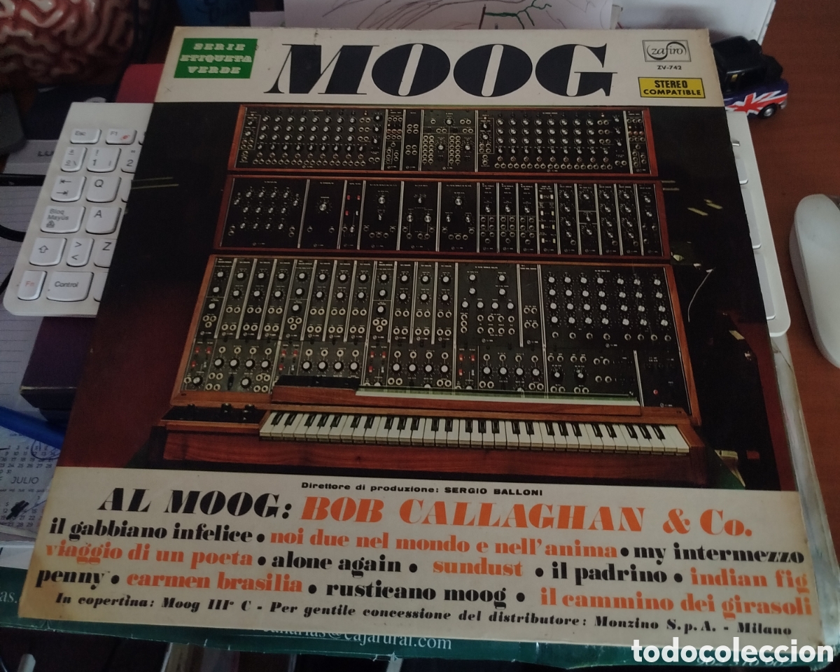 Discos de vinilo: Bob Callaghan &ndash; Moog - Al Moog: Bob Callaghan & Co - Foto 1