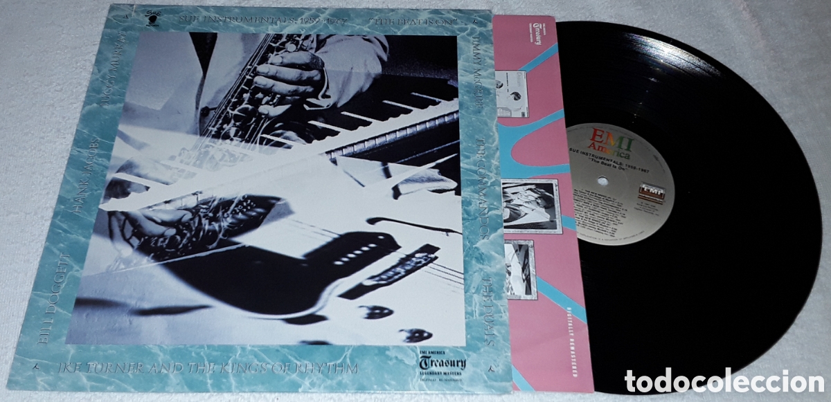 Discos de vinilo: LP- SUE INSTRUMENTALS 1959 - 1967 - THE BEAT IS ON - MADE IN USA - MCGRIFF, TURNER, COMANDOS,DUALS