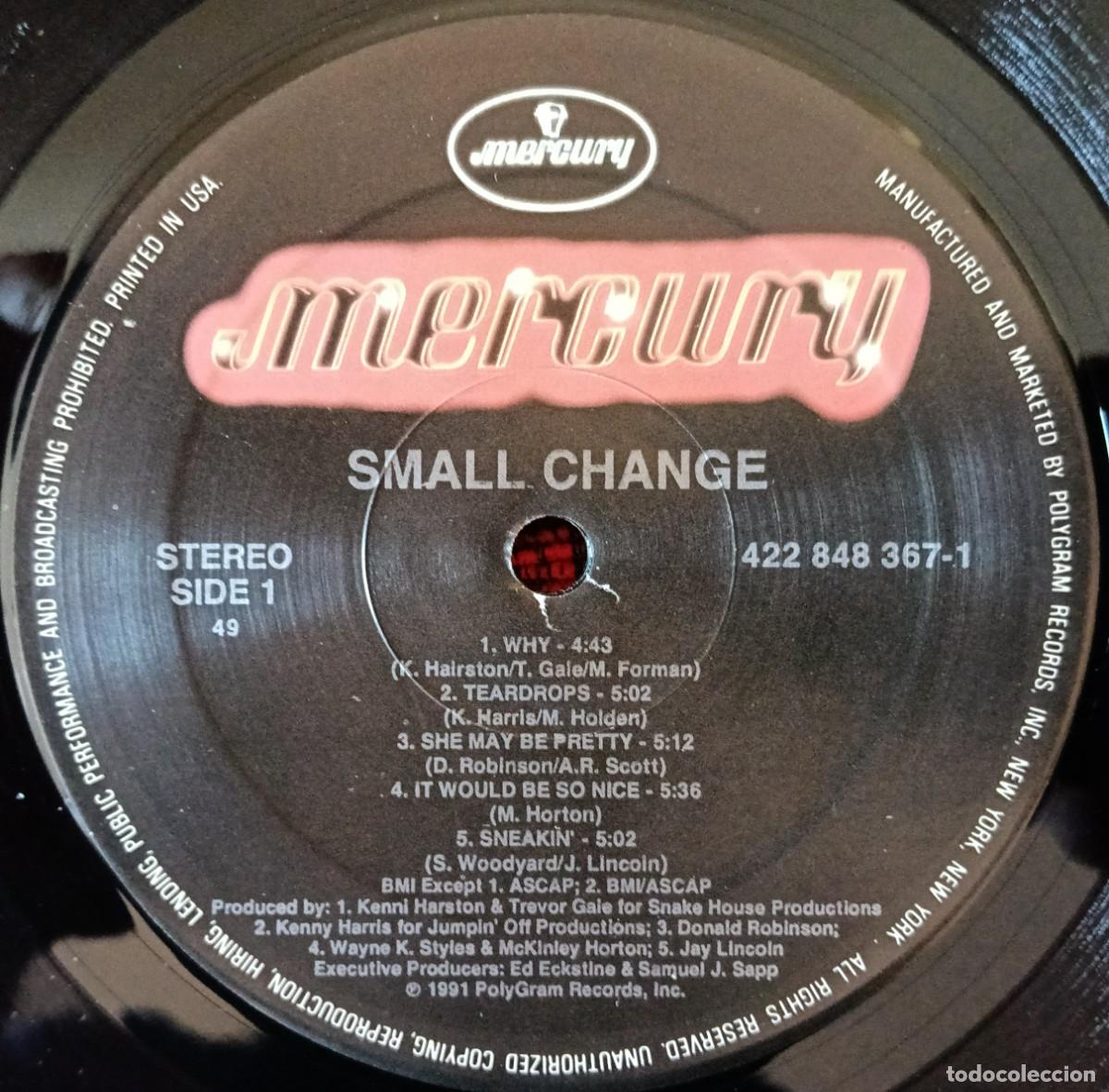 Discos de vinilo: SMALL CHANGE ** Small Change ** VINILO LP 1991 USA - Foto 3