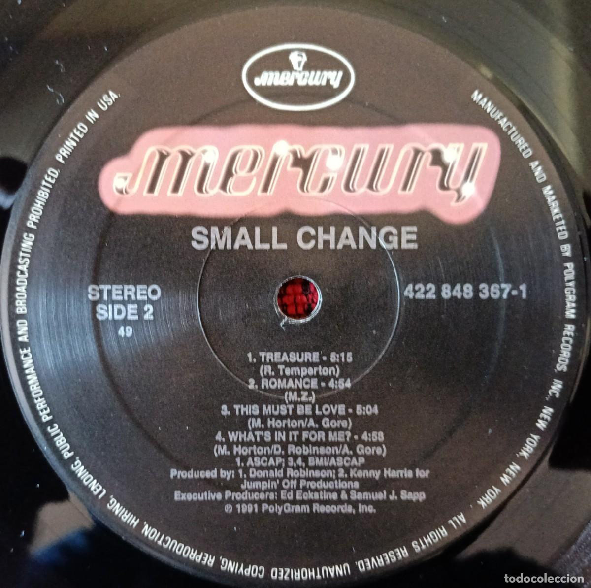 Discos de vinilo: SMALL CHANGE ** Small Change ** VINILO LP 1991 USA - Foto 4