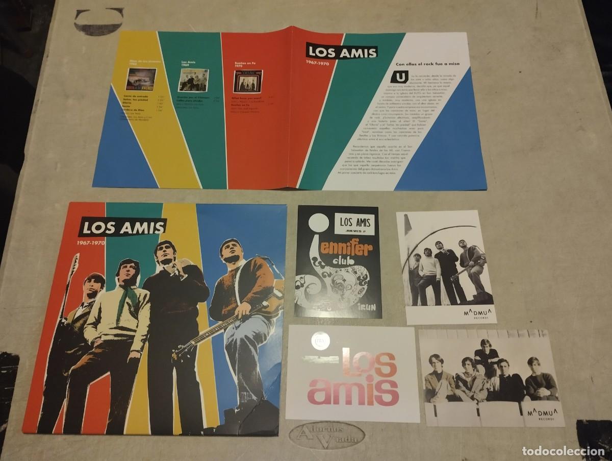 Discos de vinilo: LOS AMIS MINI LP 1967-1970 INCLUYE 4 POSTALES