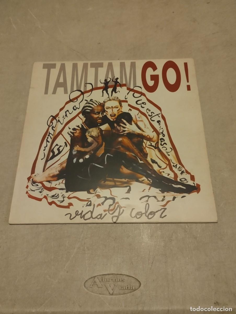 Discos de vinilo: TAM TAM GO LP VIDA Y COLOR ENCARTE LETRAS