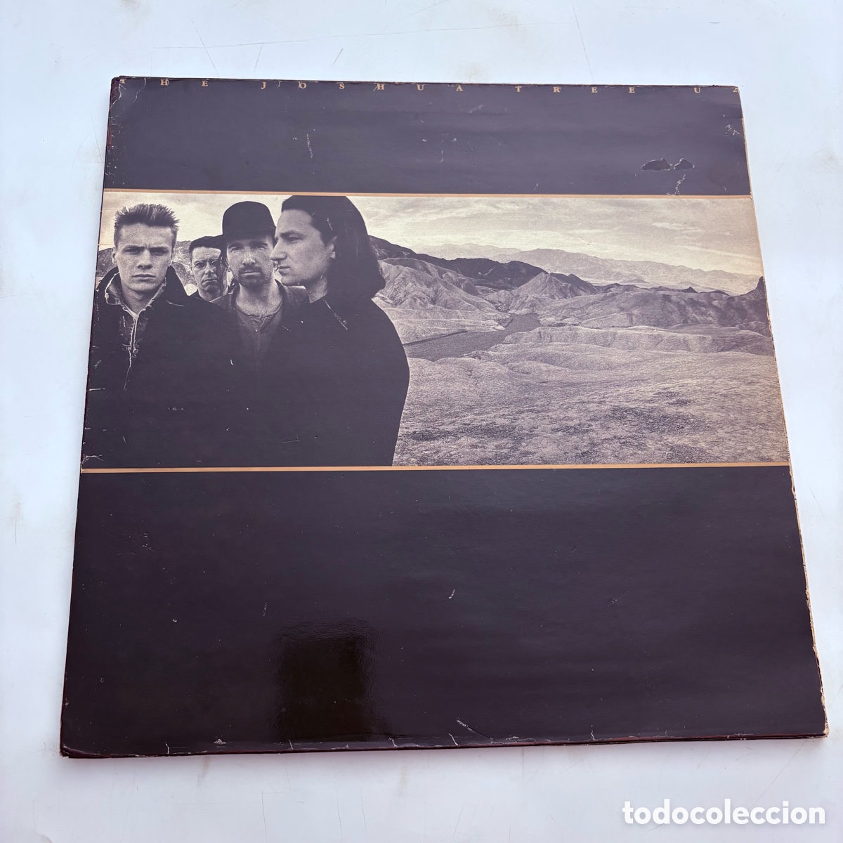 Discos de vinilo: lp U2 &ndash; The Joshua Tree edicion espa&ntilde;ola de 1987