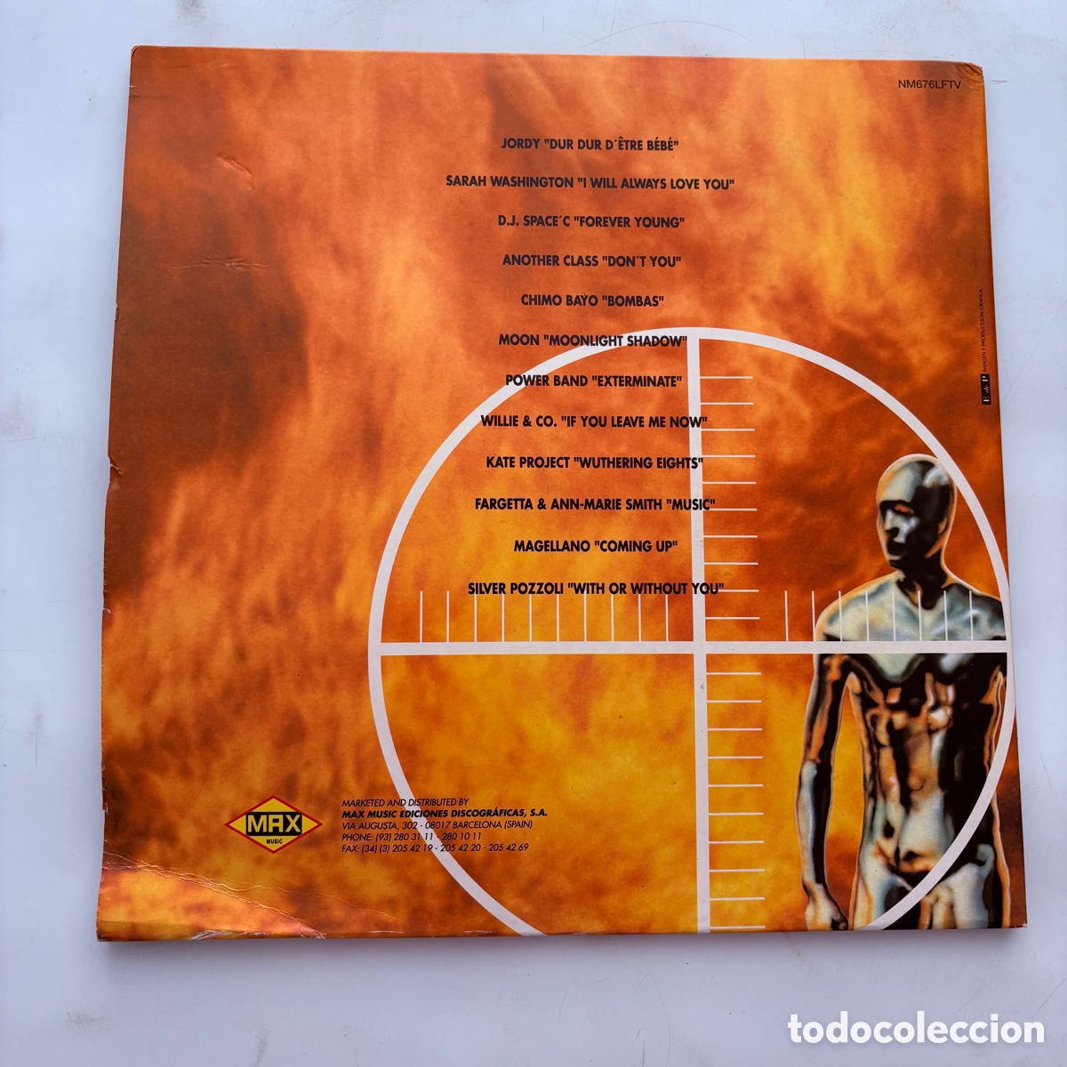 Discos de vinilo: doble lp Maquina Total 5 de 1993 - Foto 3