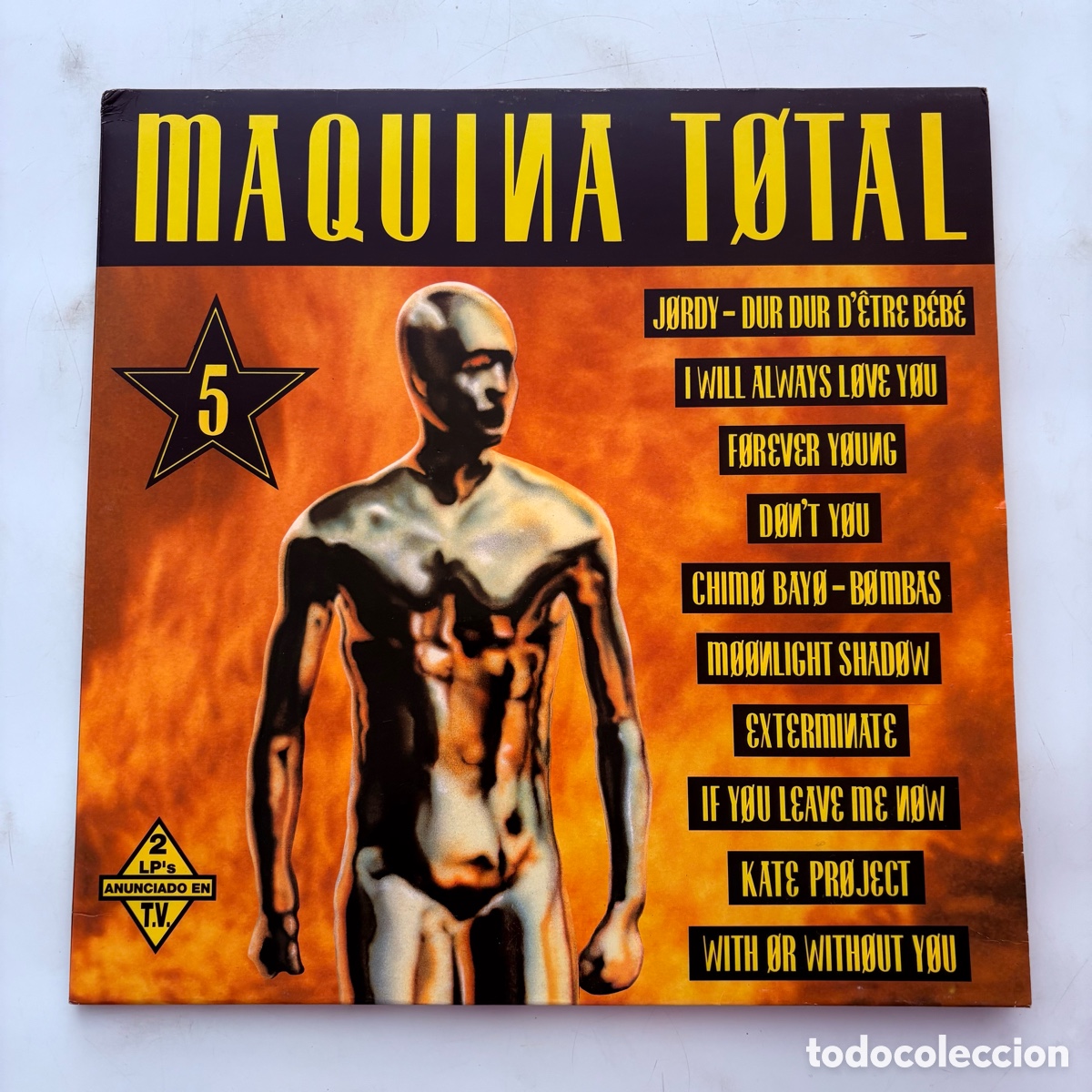Discos de vinilo: doble lp Maquina Total 5 de 1993