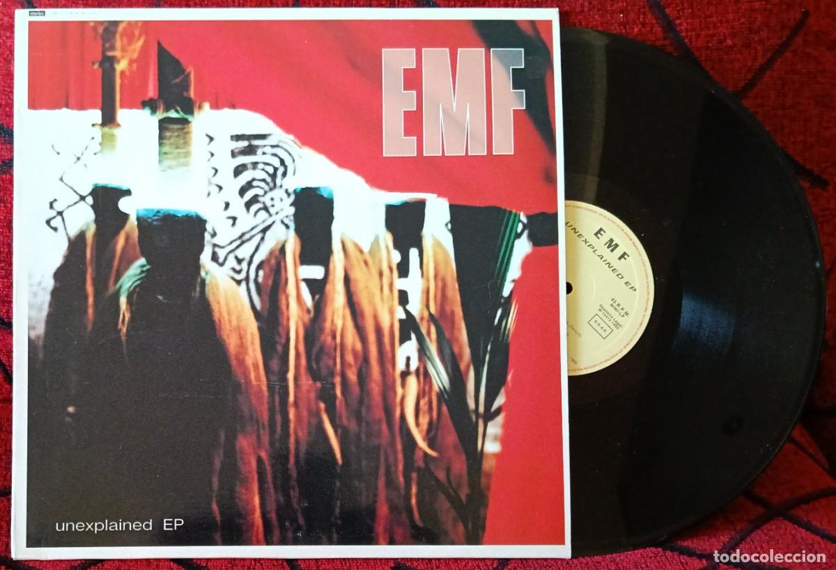 Discos de vinilo: EMF ** Unexplained EP ** MAXI SINGLE VINILO 1992