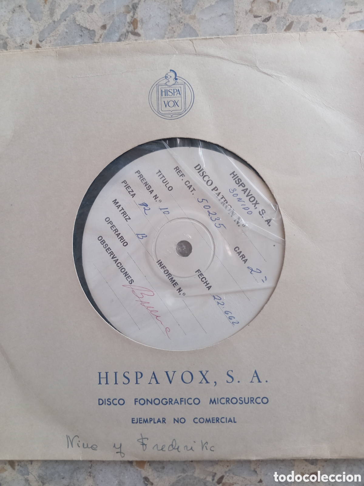 Discos de vinilo: EP NINA Y FREDERIK Palabras De Mujer Si el Hombre es Listo Limbo Hold' Im Joe HISPAVOX