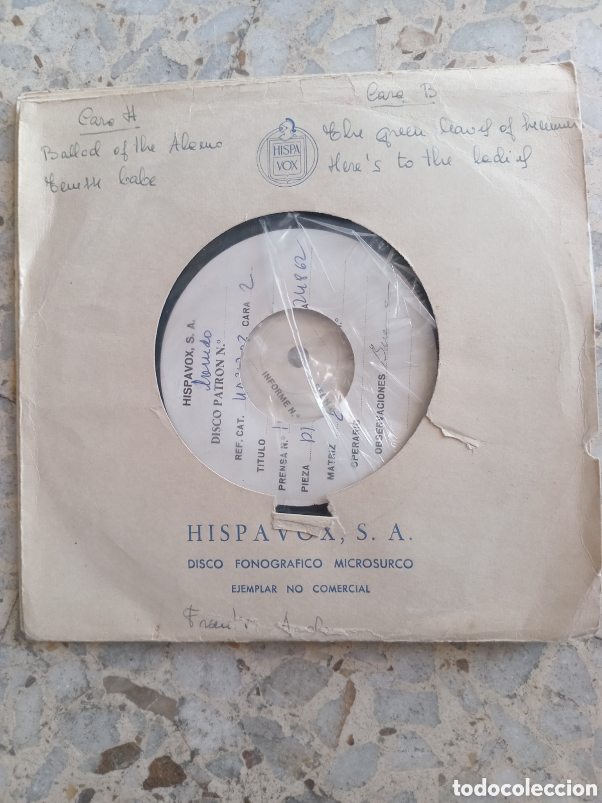 Discos de vinilo: EP FRANKIE AVALON BALLAD OF THE ALAMO TENNESSE BABE OH LISA THE GREEN LEAVES HERE&acute;S TO THELADIES
