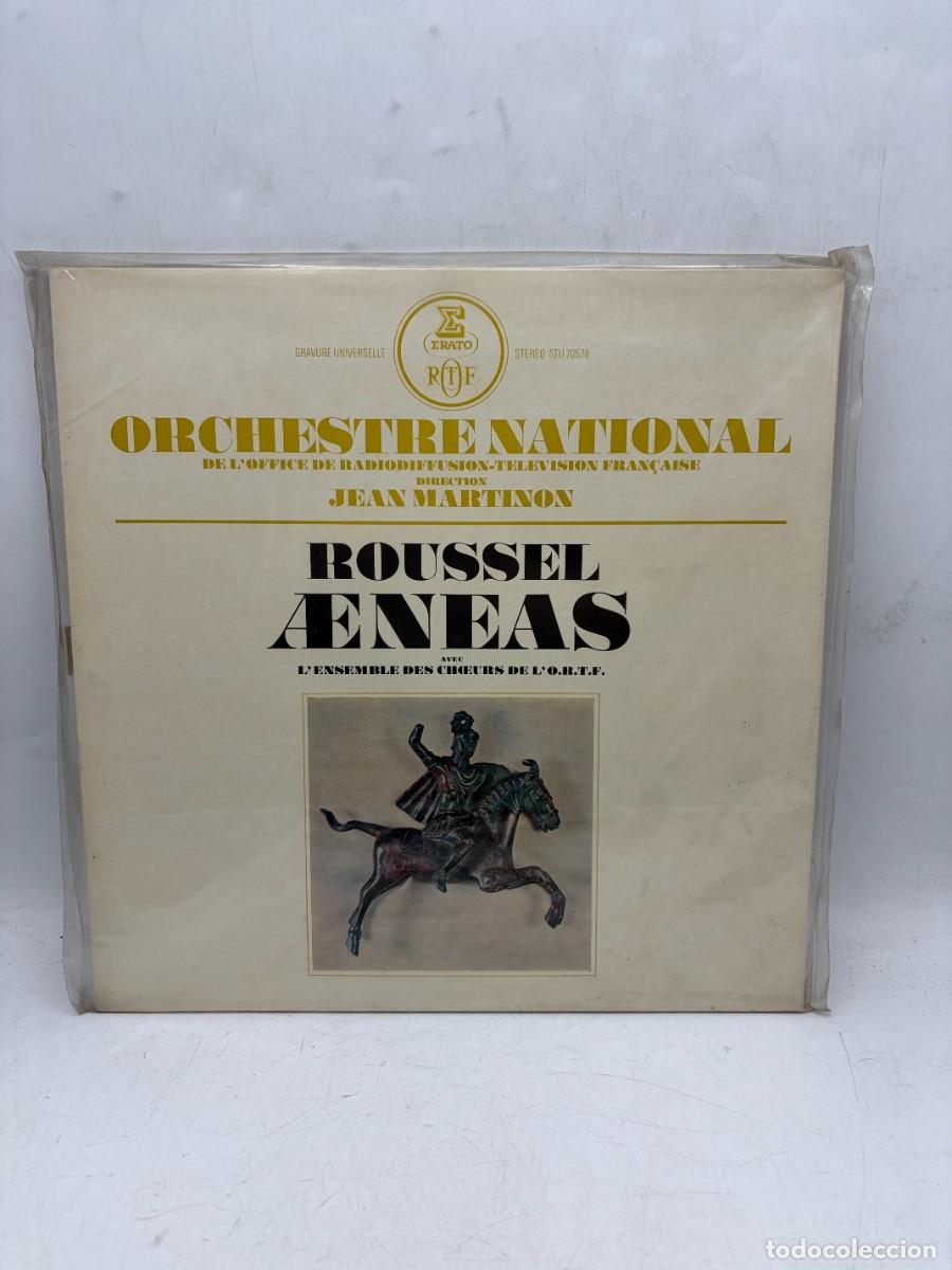 Discos de vinilo: LP - ROUSSEL - AENEAS - JEAN MARTINON / ORCHESTRE NATIONAL DE L&rsquo;O.R.T.F. - ERATO