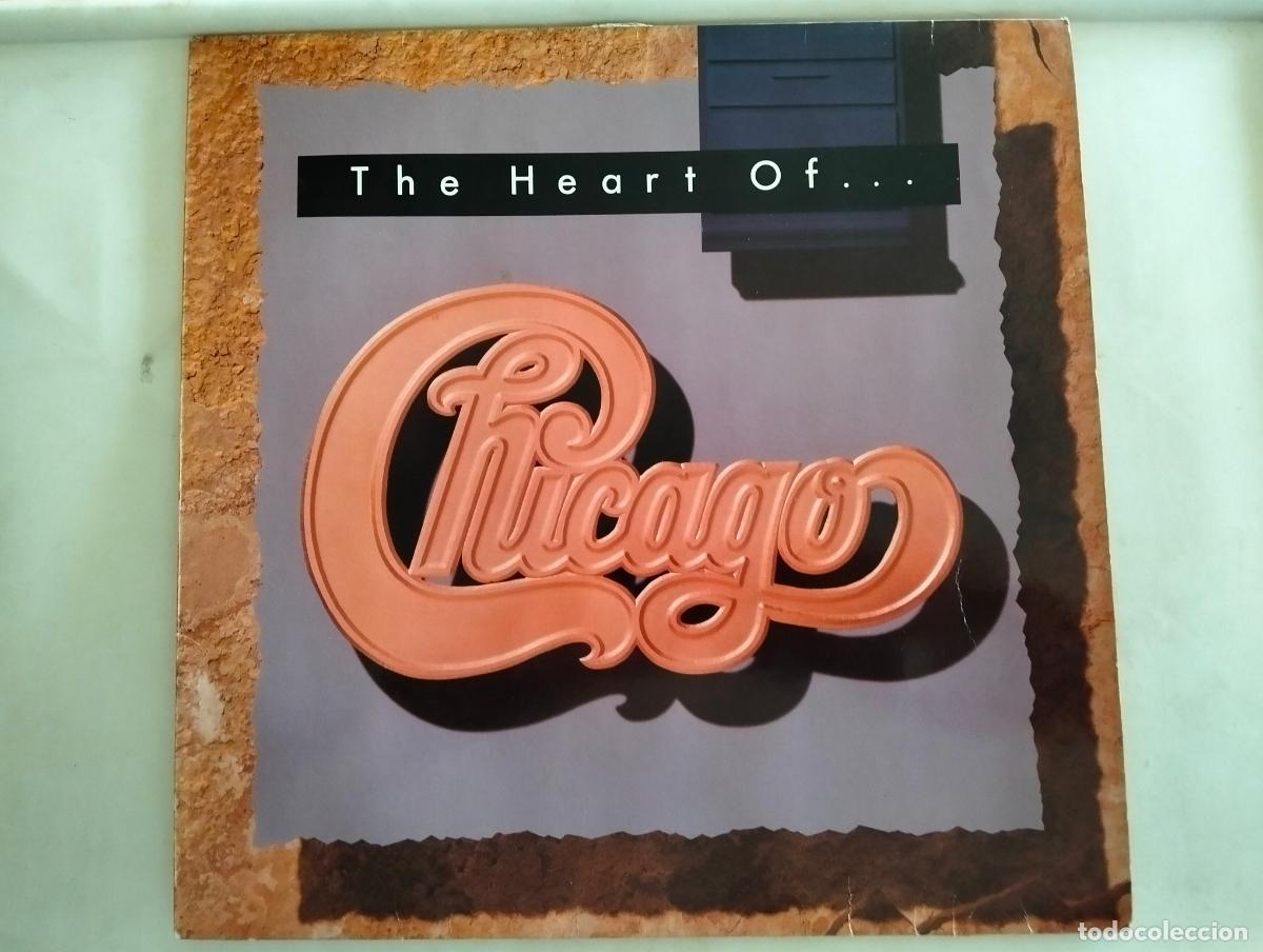 Discos de vinilo: CHICAGO, DISCO LP THE HEART OF, EDITADO WEA, A&Ntilde;O 1989