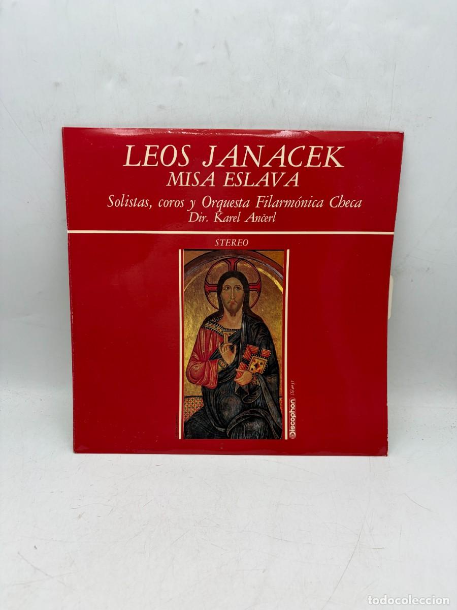 Discos de vinilo: LP - LEOS JANACEK - MISA ESLAVA - KAREL ANCERL - DISCOPHON STEREO