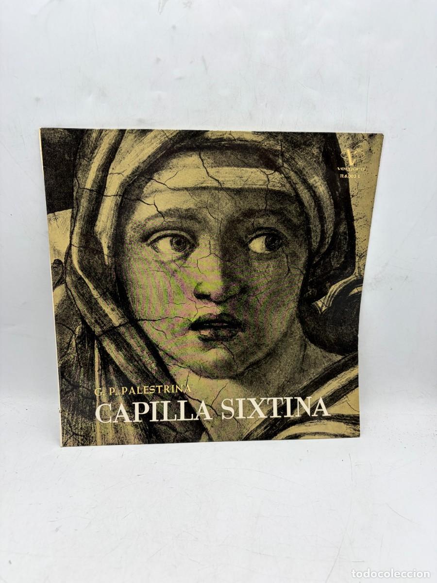 Discos de vinilo: LP - G. P. PALESTRINA - CAPILLA SIXTINA - VERGARA