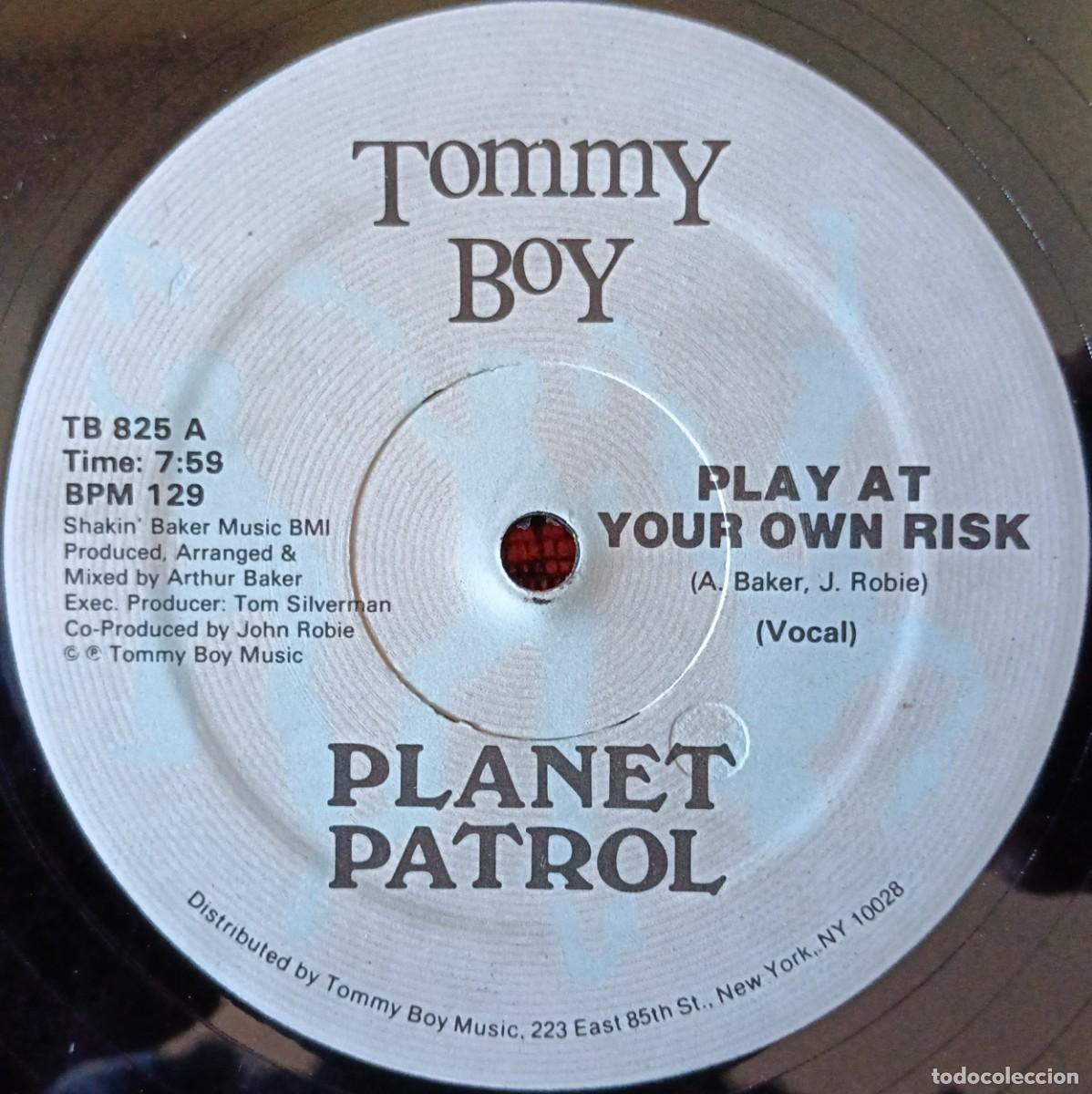 Discos de vinilo: PLANET PATROL ** Play At Your Own Risk ** MAXI SINGLE VINILO 1982 USA