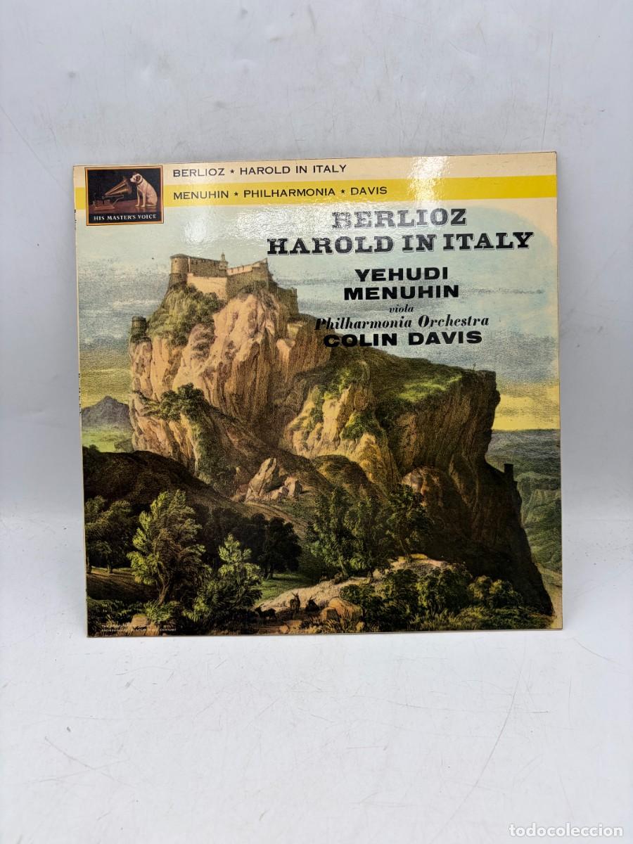 Discos de vinilo: LP - BERLIOZ - HAROLD IN ITALY - YEHUDI MENUHIN / COLIN DAVIS - PHILHARMONIA