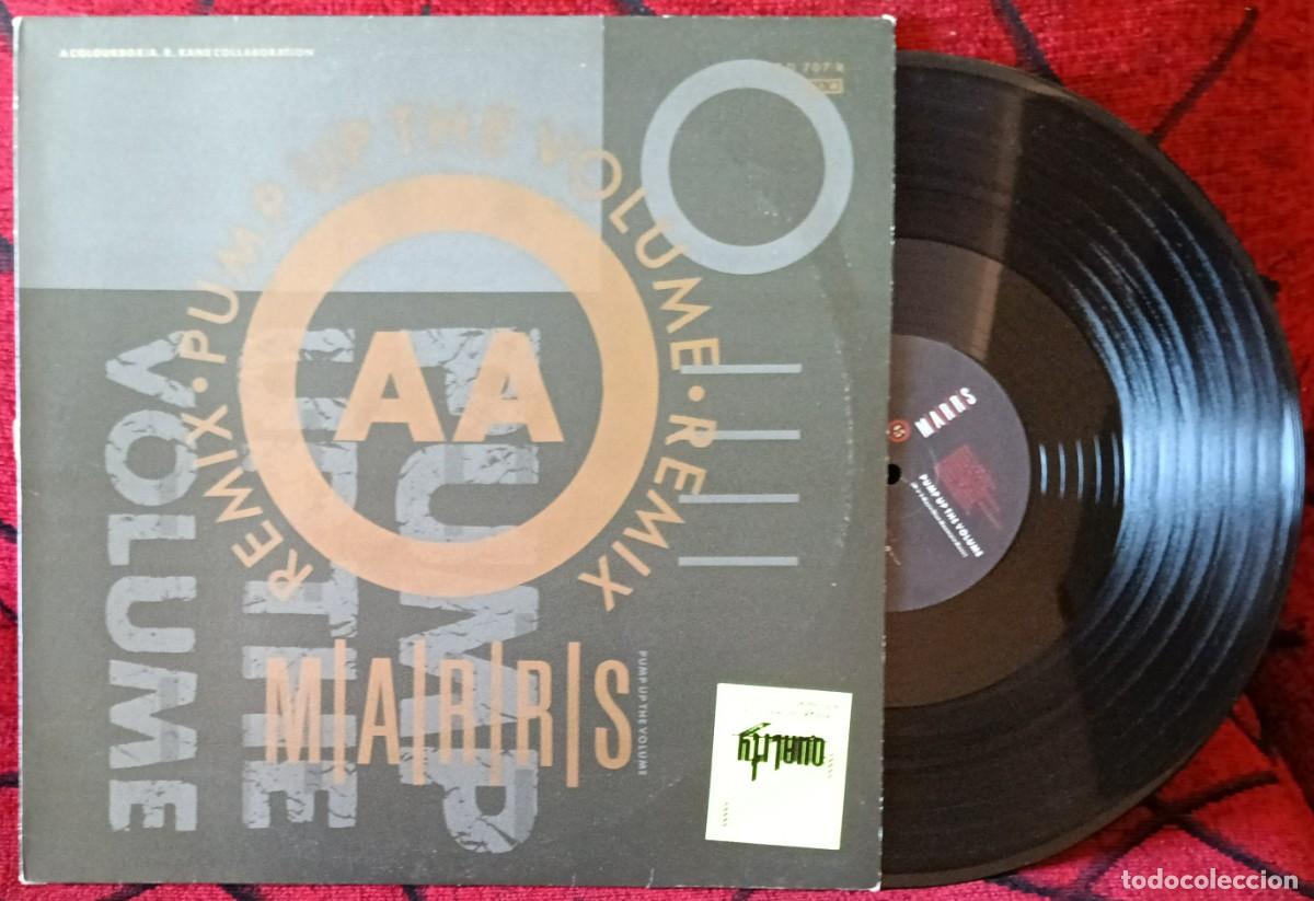 Discos de vinilo: M.A.R.R.S. ** Pump Up The Volume ** MAXI SINGLE VINILO 1987 UK