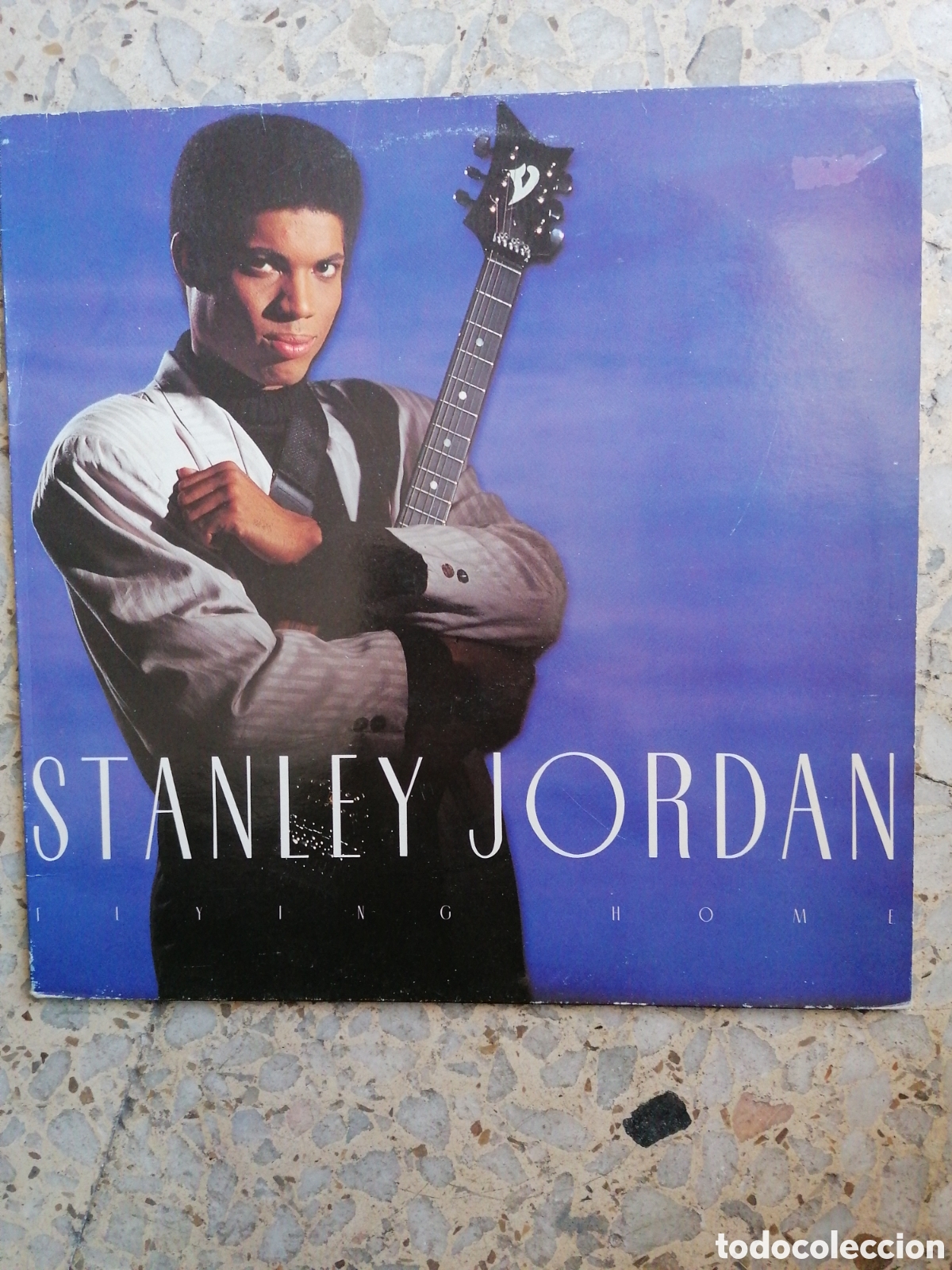 Discos de vinilo: LP STANLEY JORDAN FIYING HOME SPAIN 1988
