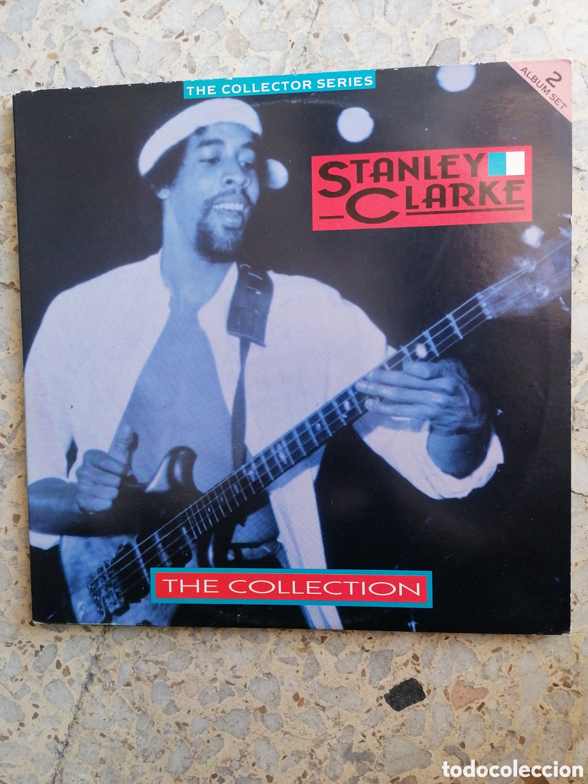 Discos de vinilo: 2 LP STANLEY CLARKE THE COLLECTION EDICION INGLESA 1990