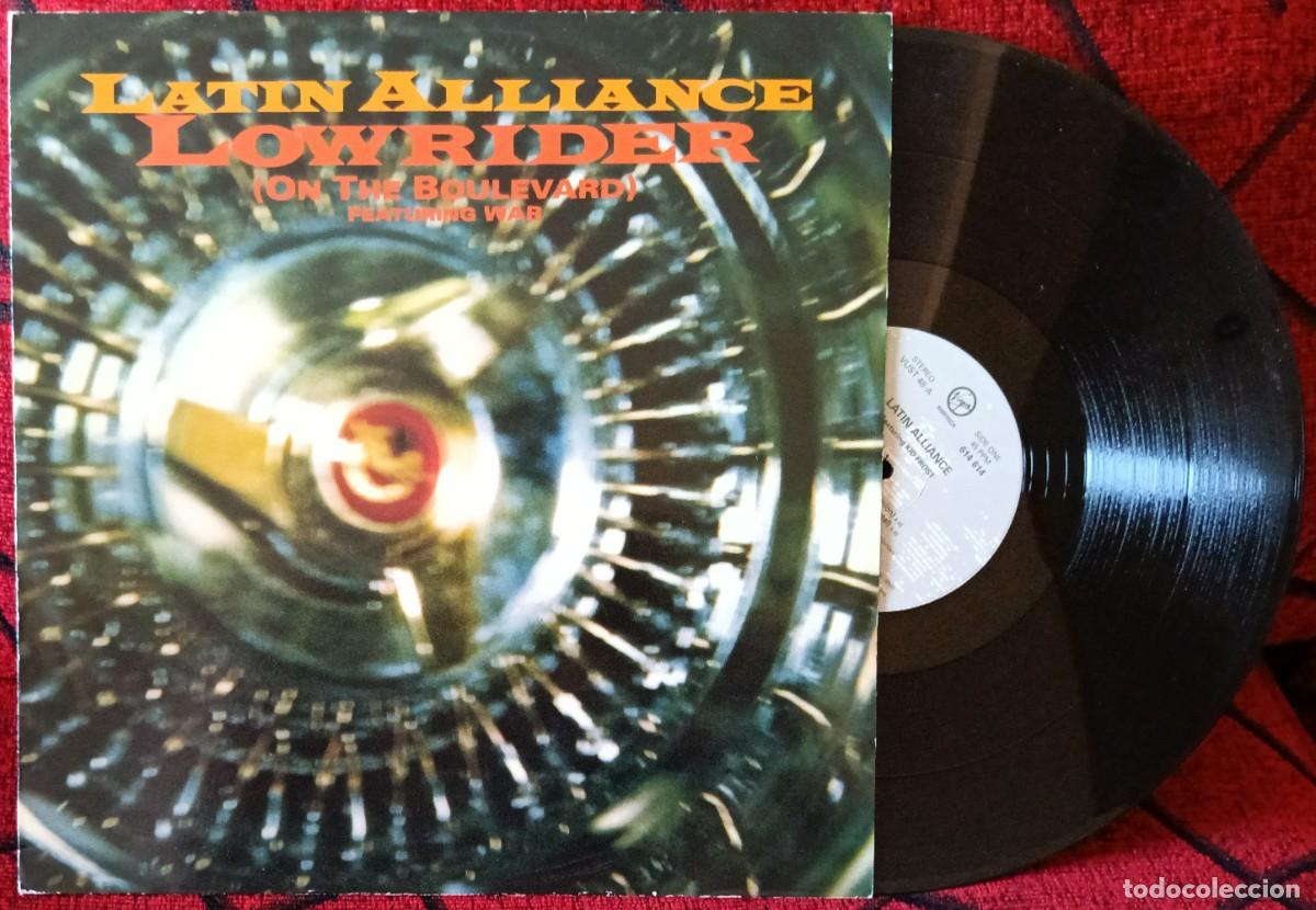 Discos de vinilo: LATIN ALLIANCE ** Low Rider ** MAXI SINGLE VINILO 1991 UK