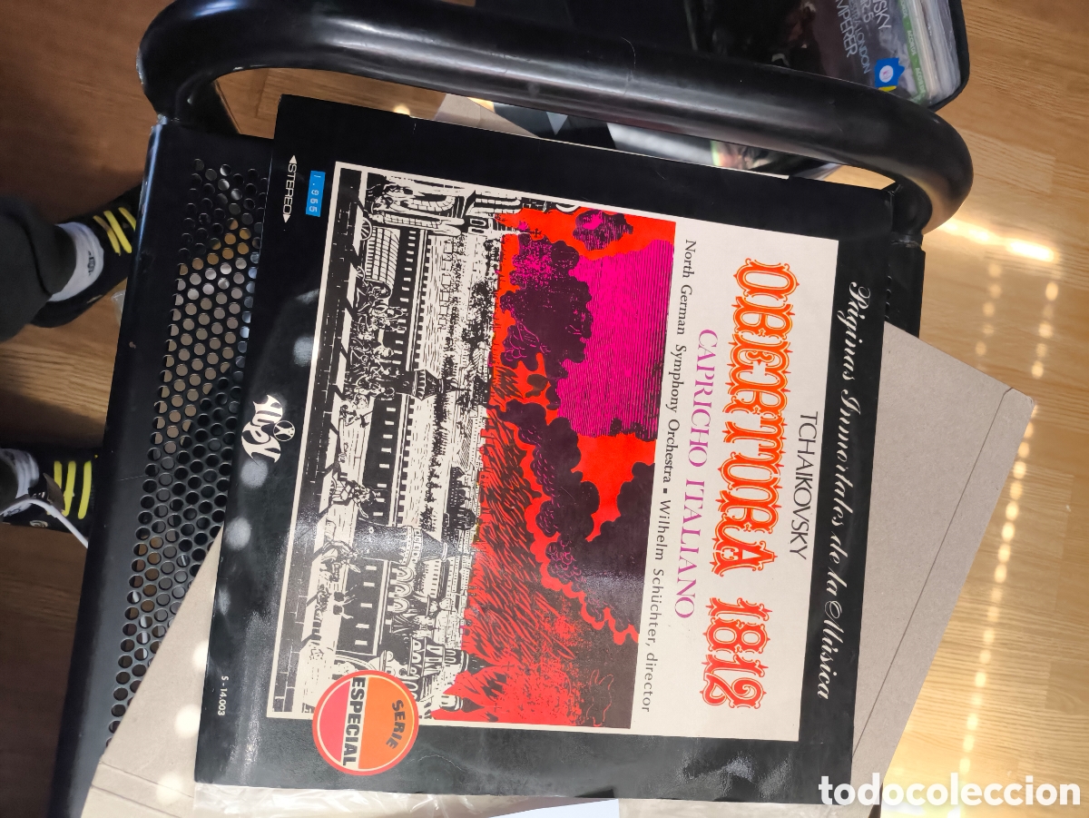 Discos de vinilo: Tchaikovsky obertura 1982.; lote.T.n.161