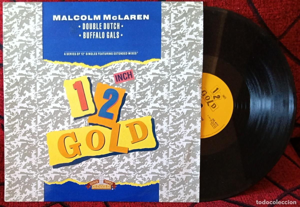 Discos de vinilo: MALCOLM McLAREN ** Double Dutch / Buffalo Gals ** MAXI SINGLE VINILO 1989 UK
