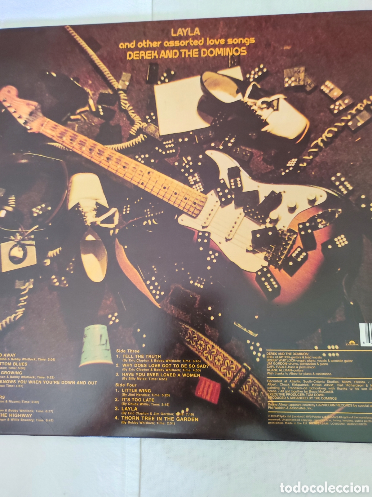 Discos de vinilo: DEREK AND THE DOMINOS - LAYLA - Foto 2