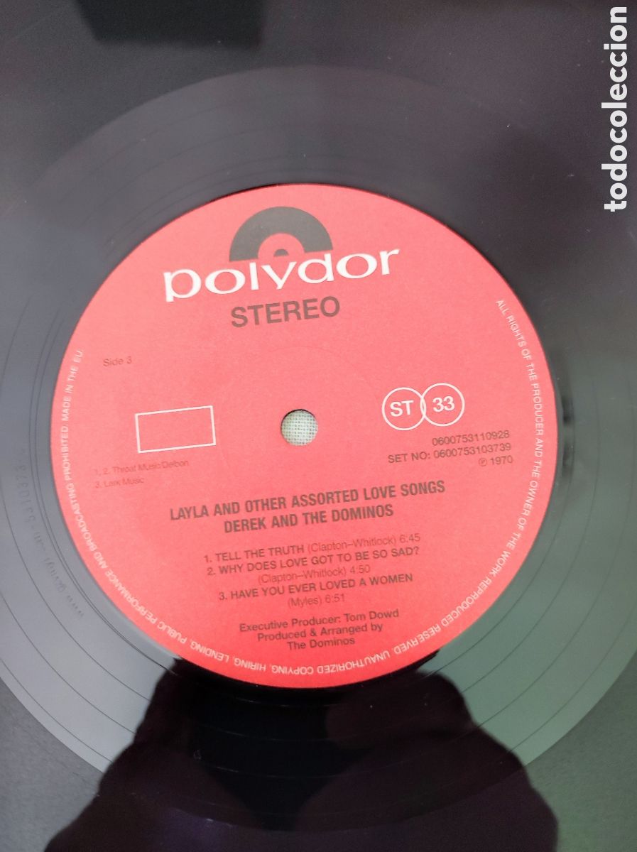 Discos de vinilo: DEREK AND THE DOMINOS - LAYLA - Foto 6