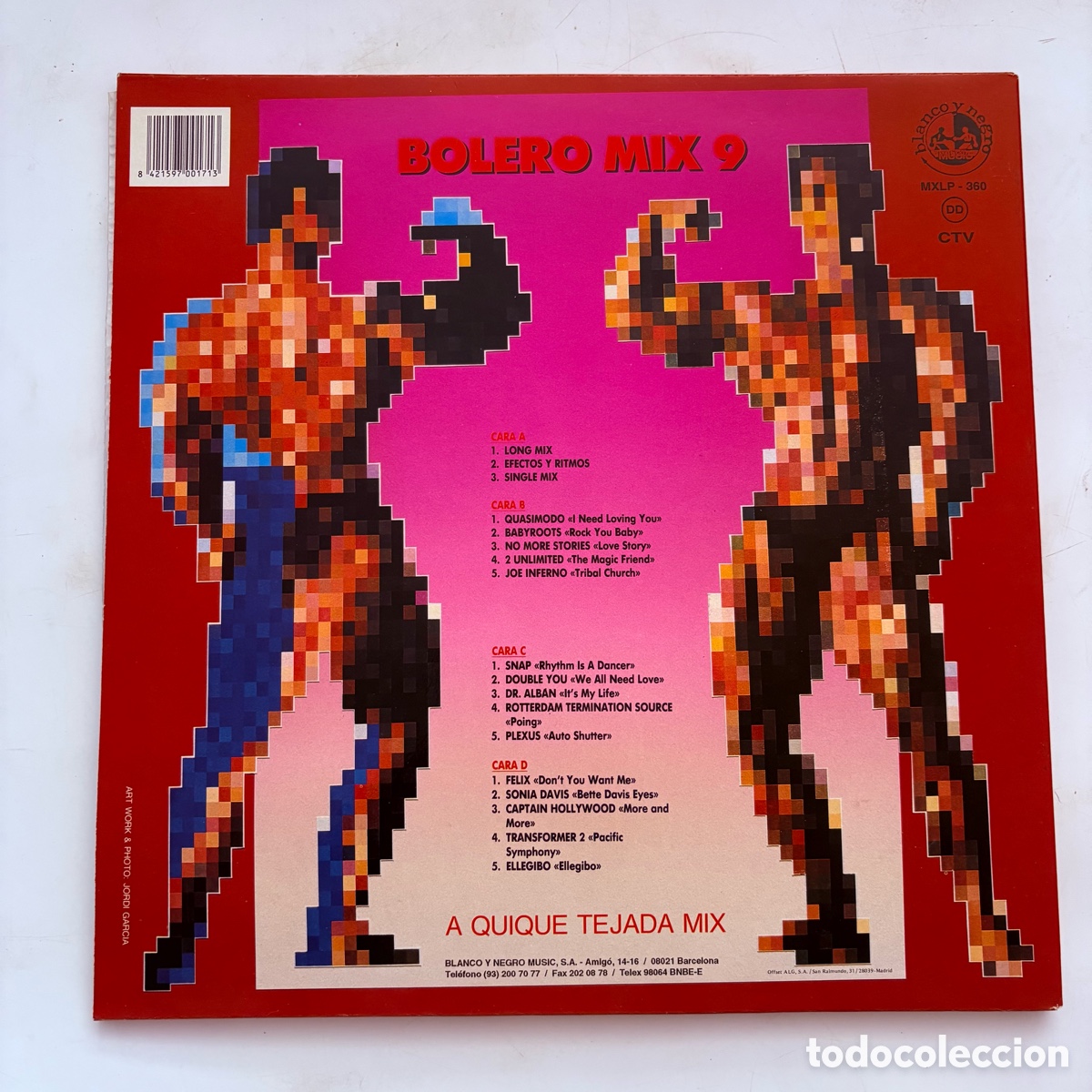 Discos de vinilo: doble lp Bolero Mix 9 de 1992 - Foto 3