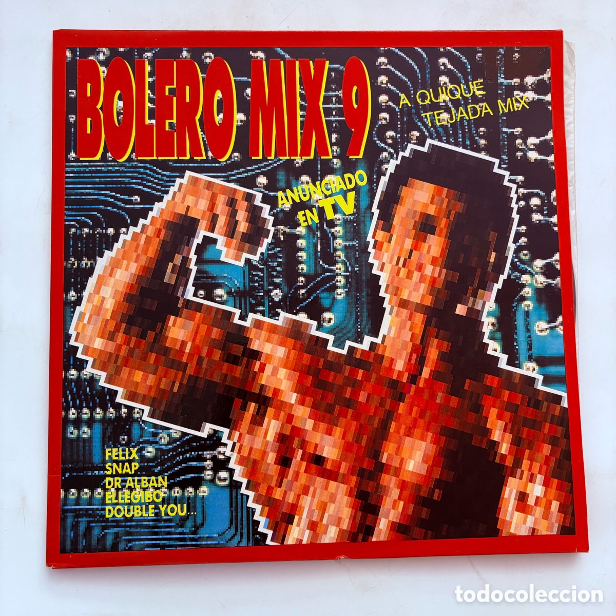 Discos de vinilo: doble lp Bolero Mix 9 de 1992