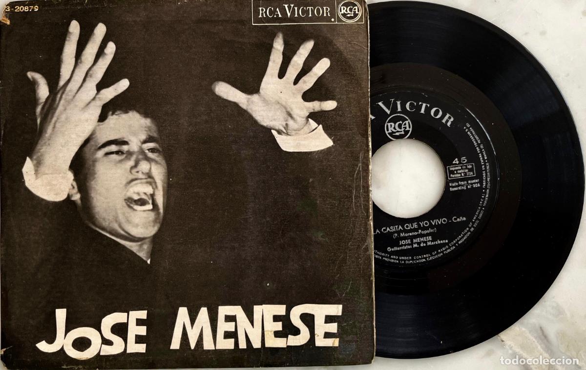 Discos de vinilo: JOSE MERCE. CA&Ntilde;AS, SOLEARES Y TANGOS. LA CASITA QUE YO VIVO + 2 TEMAS. EP ORIGINAL ESPA&Ntilde;A 1966