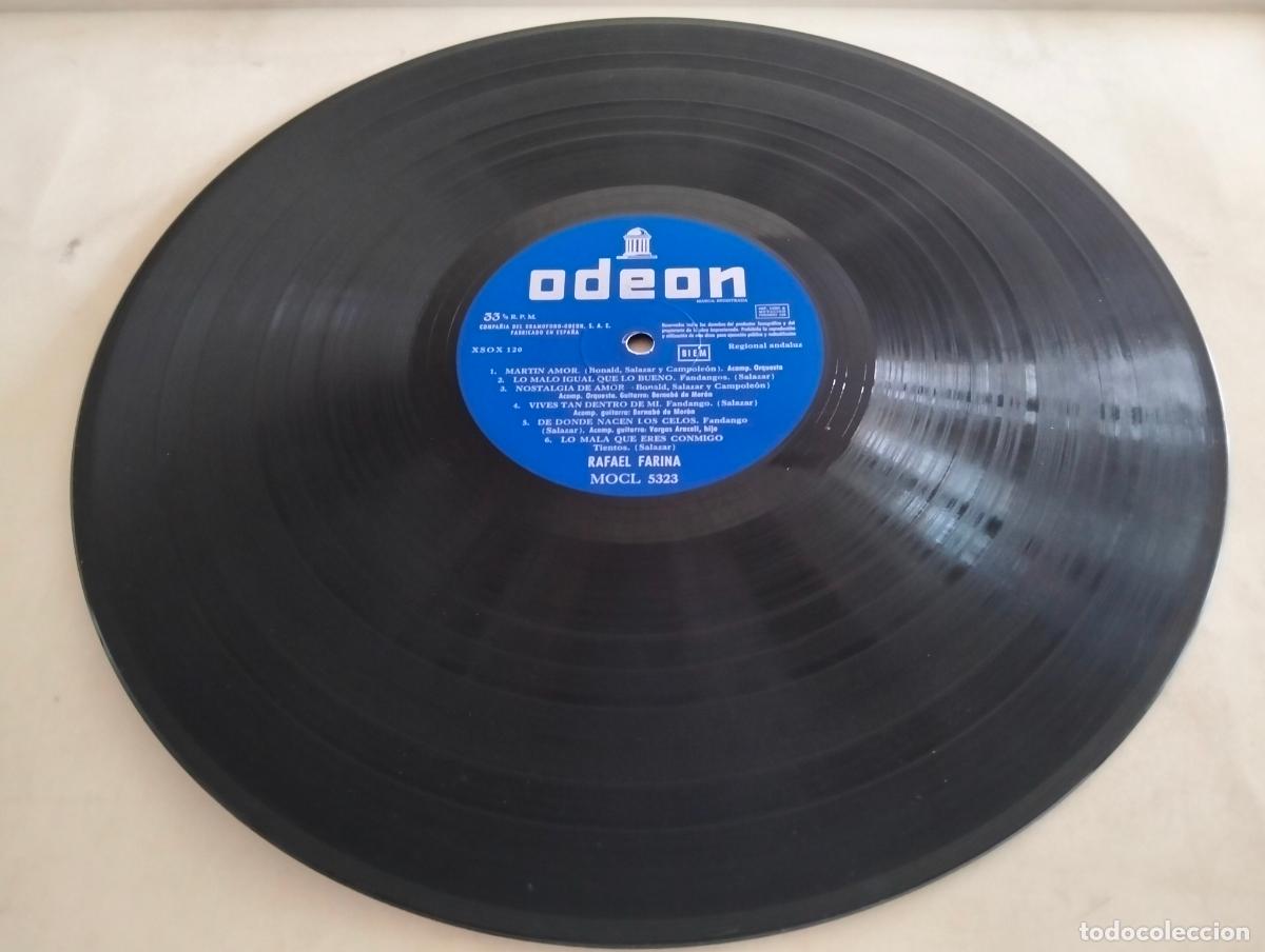 Discos de vinilo: RAFAEL FARINA, DISCO LP, EDITADO ODEON, A&Ntilde;O 1968 - Foto 3
