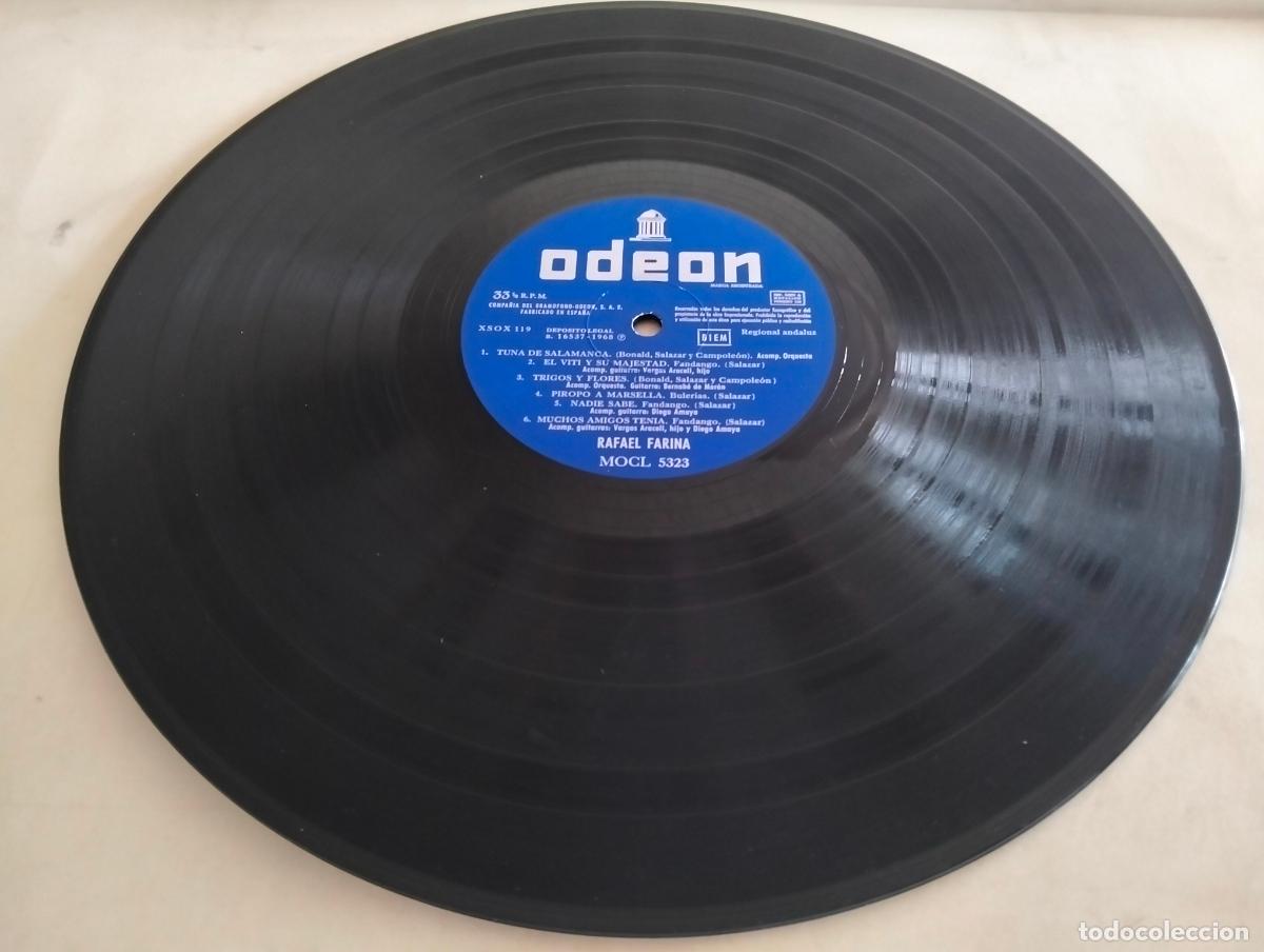 Discos de vinilo: RAFAEL FARINA, DISCO LP, EDITADO ODEON, A&Ntilde;O 1968 - Foto 5