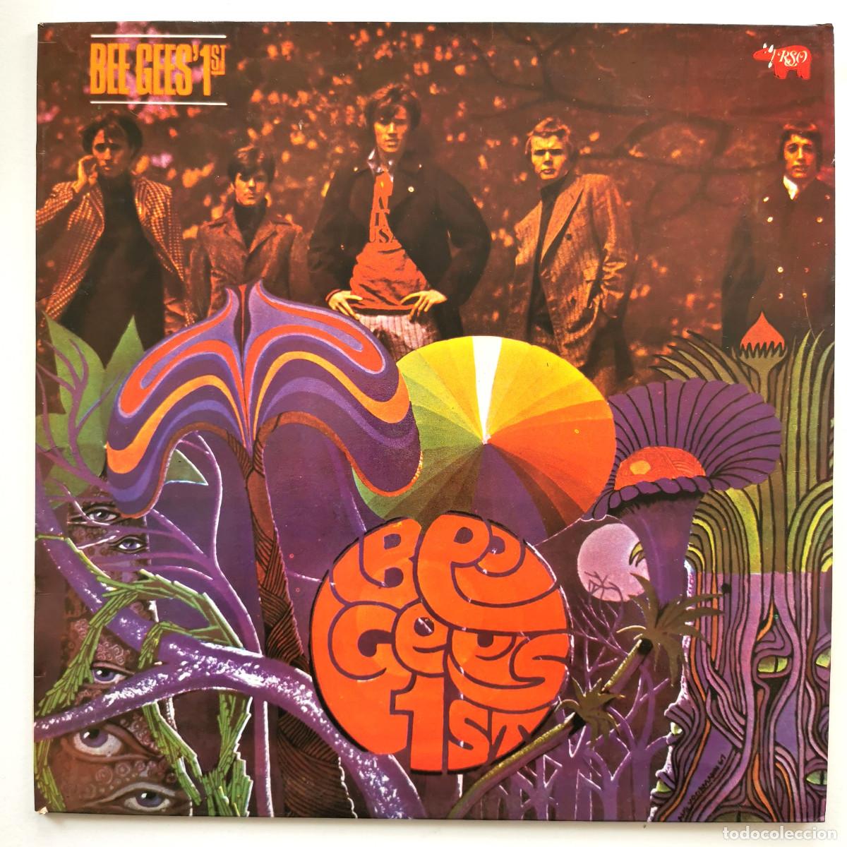 Discos de vinilo: DISCO CASI NUEVO - BEE GEES 1ST LP RSO POLYDOR ESPA&Ntilde;A PSICODELIA POP 60S
