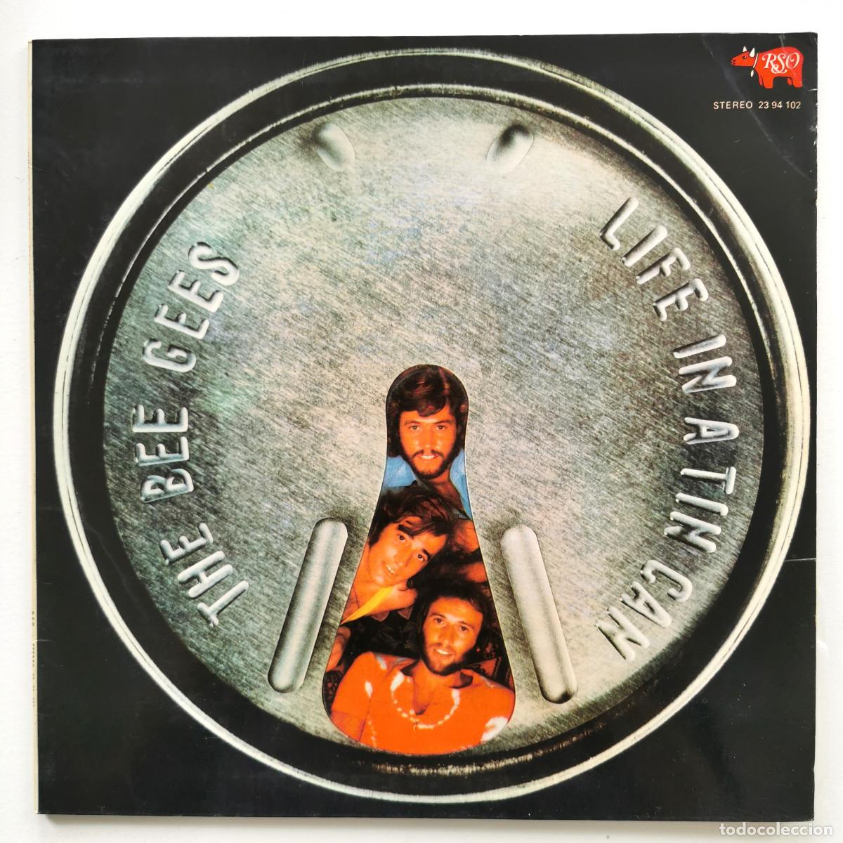 Discos de vinilo: DISCO PERFECTO - BEE GEES LIFE IN A TIN CAN LP GATEFOLD ESPA&Ntilde;A RSO 1973