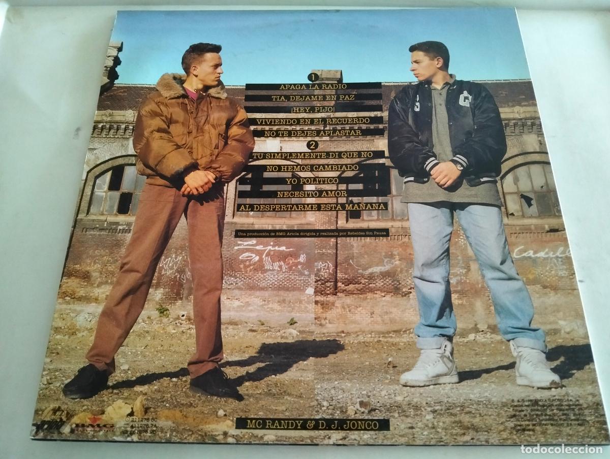 Discos de vinilo: MC RANDY & D.J.JONCO, DISCO LP, EDITADO ARIOLA, A&Ntilde;O 1990 - Foto 2