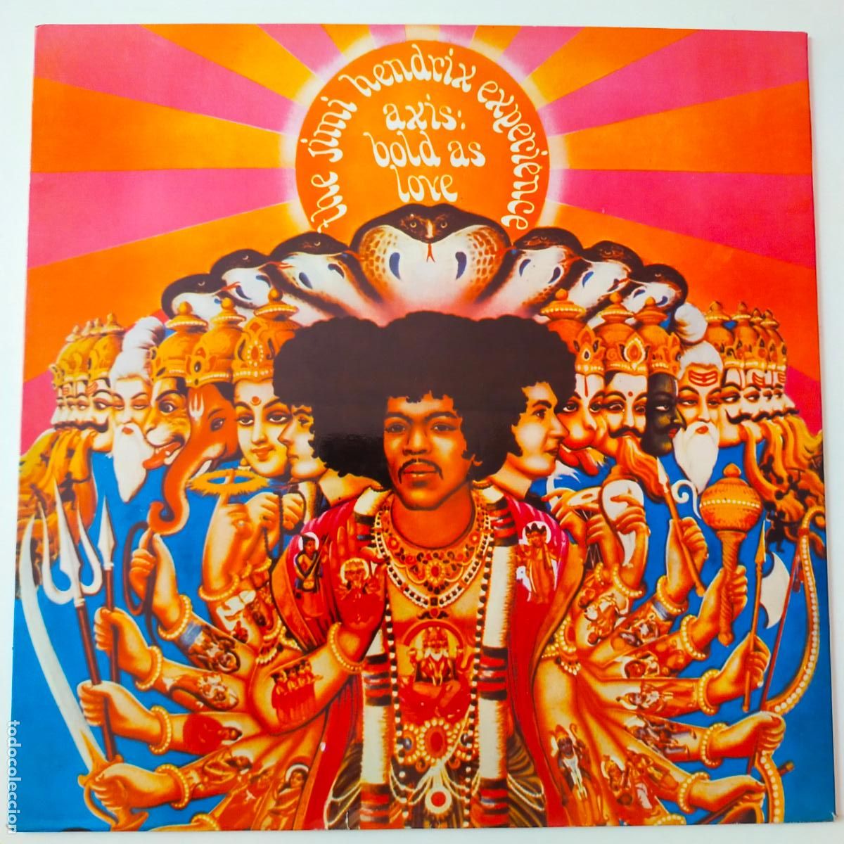 Discos de vinilo: The Jimi Hendrix Experience &ndash; Axis: Bold As Love- LP ESPA&Ntilde;A 1989- COMO NUEVO.