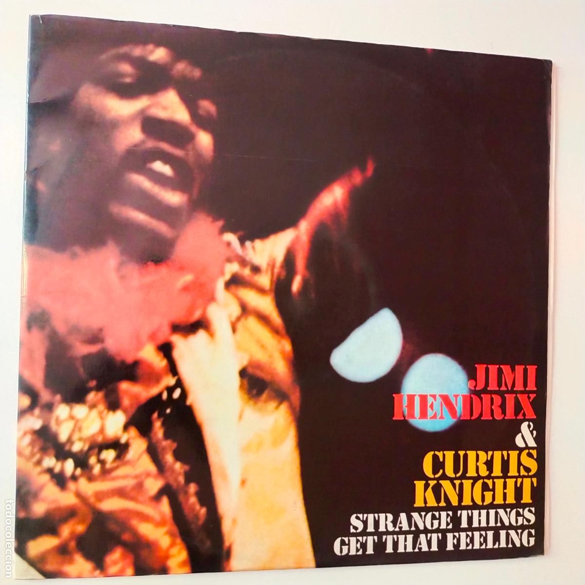 Discos de vinilo: JIMI HENDRIX & CURTIS KNIGHT-STRANGE THINGS GET THAT FEELING- 2 LP ESPA&Ntilde;A 1970- DISCOS EXC. ESTADO.