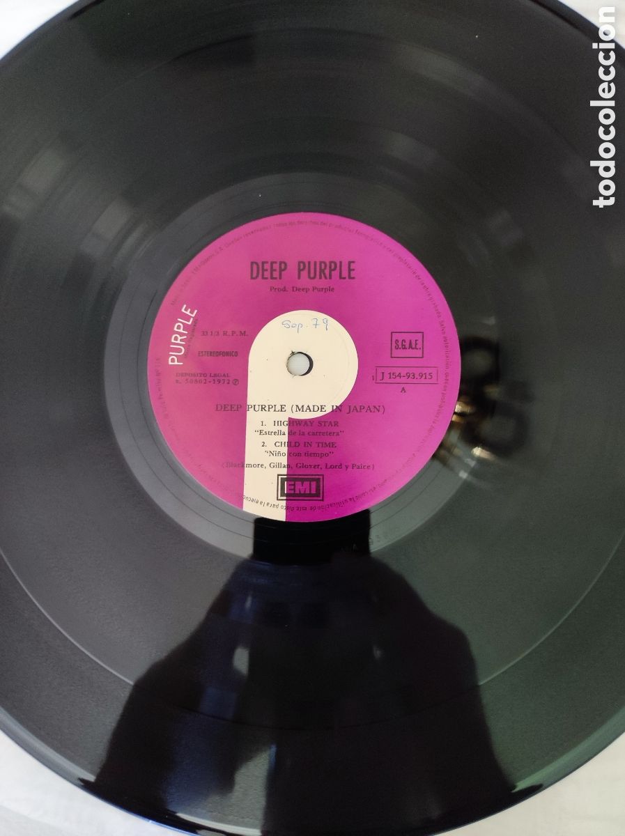 Discos de vinilo: DEEP PURPLE - MADE IN JAPAN - Foto 4