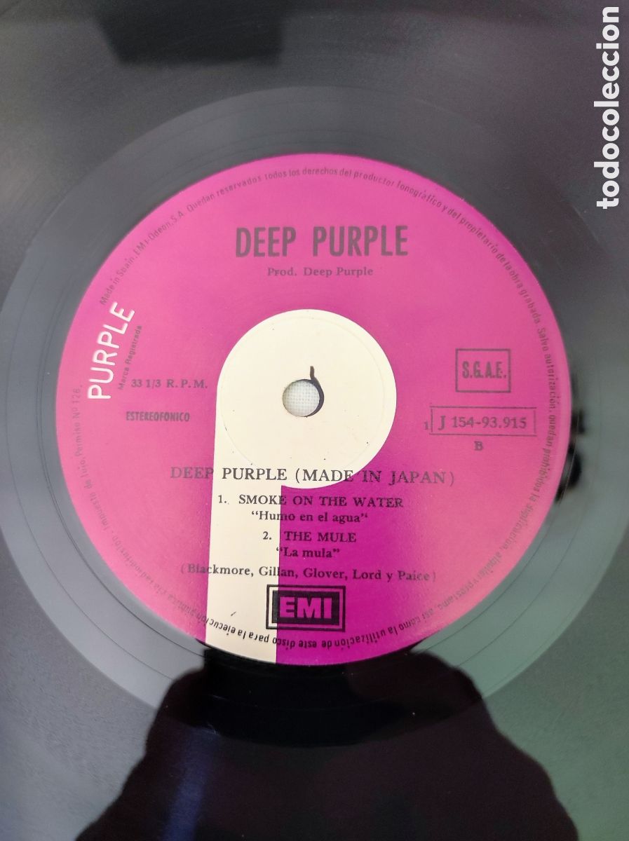 Discos de vinilo: DEEP PURPLE - MADE IN JAPAN - Foto 5