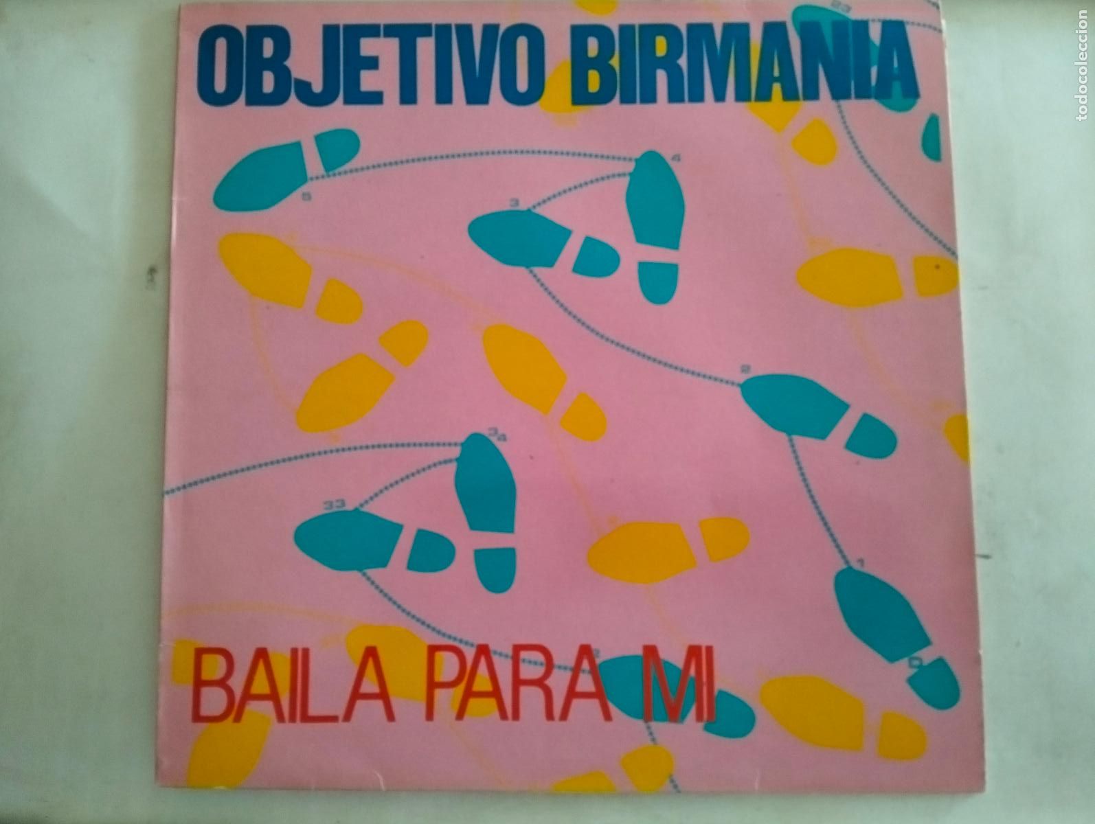 Discos de vinilo: OBJETIVO BIRMANIA, DISCO LP TOMANDO EL SOL, EDITADO WEA RECORDS, A&Ntilde;O 1985
