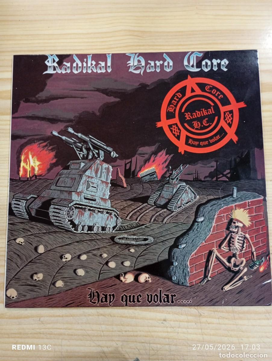 Discos de vinilo: Radikal H.C. &lrm;&ndash; Hay Que Volar..... 1993 - Hebefrenia Records &lrm;&ndash; HR-101