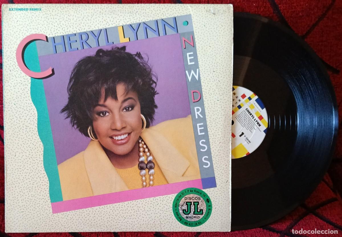 Discos de vinilo: CHERYL LYNN ** New Dress ** MAXI SINGLE VINILO 1987 USA