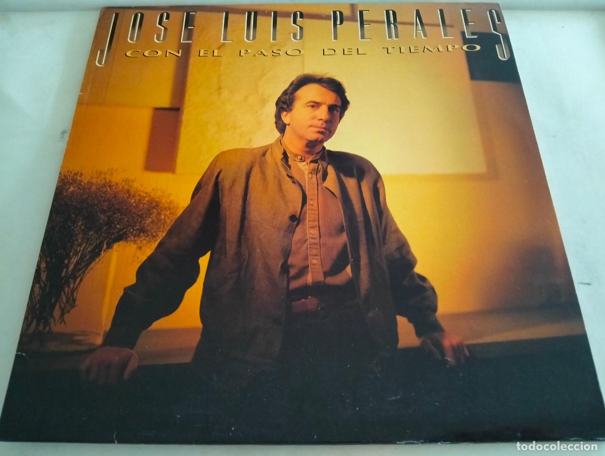 Discos de vinilo: JOSE LUIS PERALES, DISCO LP CON EL PASO DEL TIEMPO, EDITADO CBS, A&Ntilde;O 1986