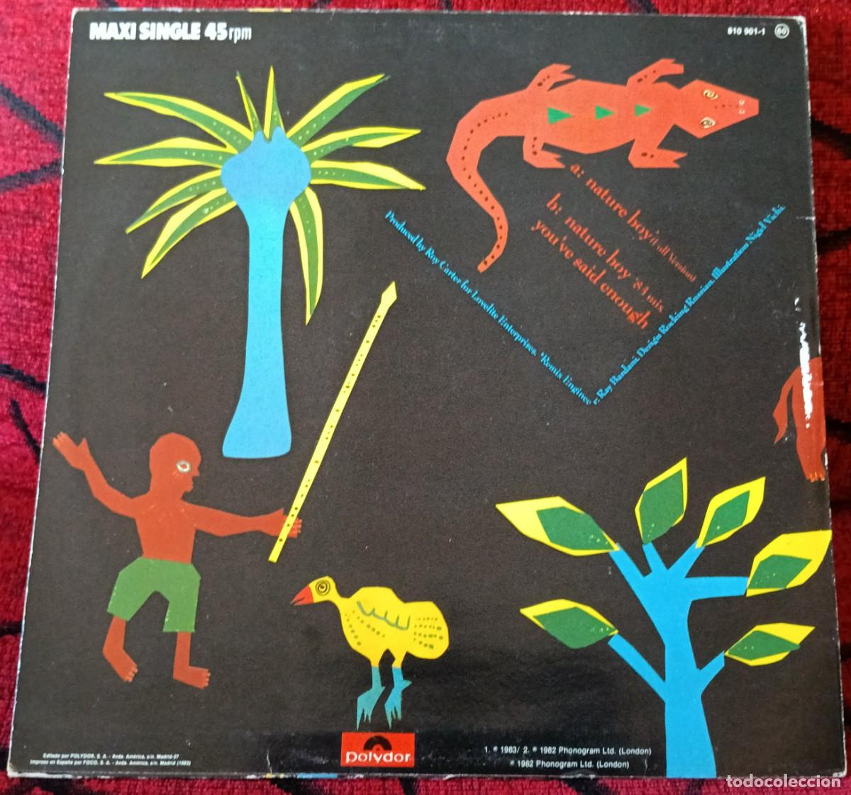 Discos de vinilo: CENTRAL LINE ** Nature Boy ** MAXI SINGLE VINILO 1983 - Foto 2