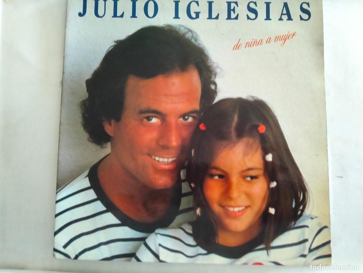 Discos de vinilo: JULIO IGLESIAS, DISCO LP DE NI&Ntilde;A A MUJER , EDITADO CBS, A&Ntilde;O 1981